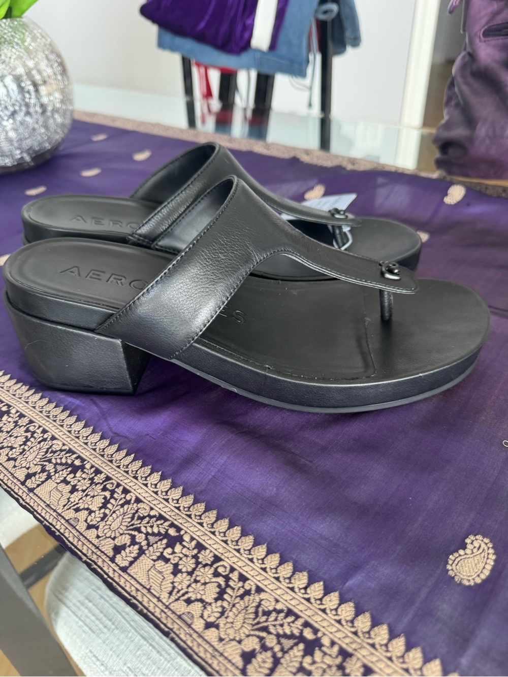 AEROSOLES, black, 9M, new